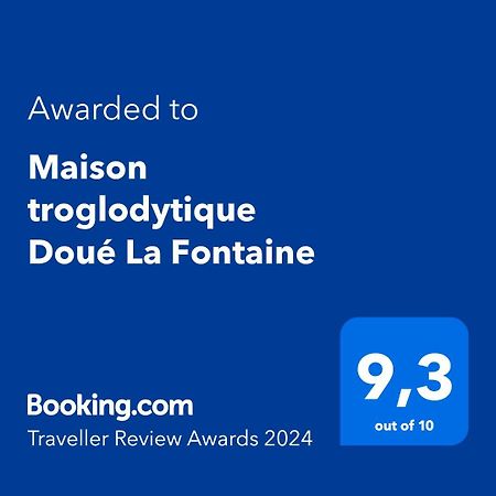 Maison Troglodytique Doue La Fontaine エクステリア 写真