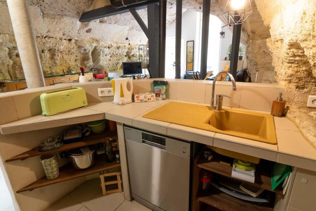 Maison Troglodytique Doue La Fontaine エクステリア 写真