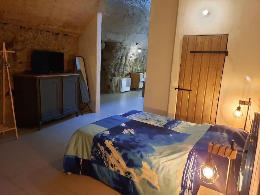 Maison Troglodytique Doue La Fontaine エクステリア 写真