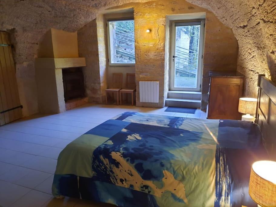 Maison Troglodytique Doue La Fontaine エクステリア 写真