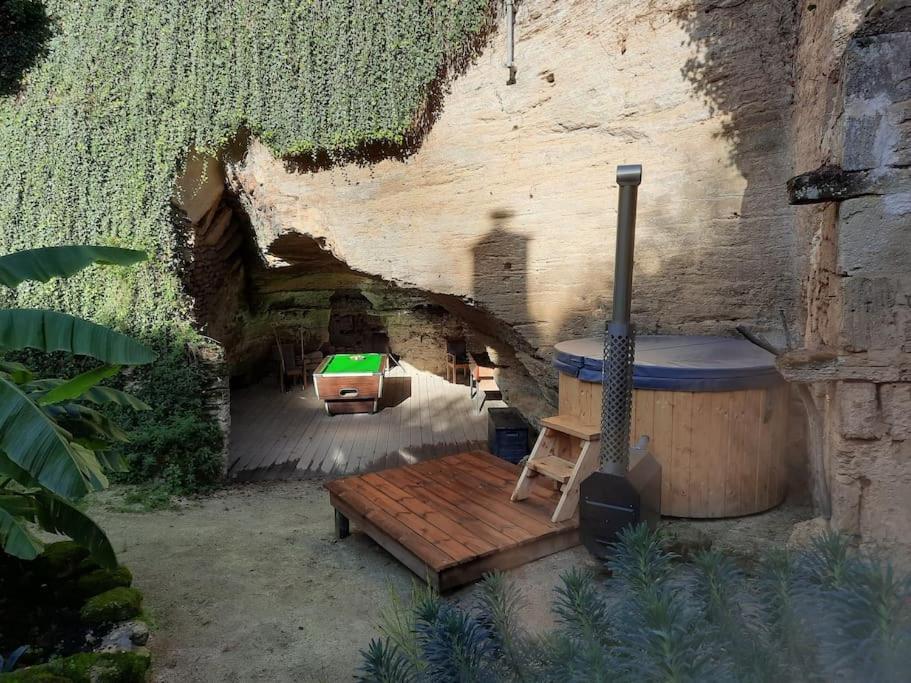 Maison Troglodytique Doue La Fontaine エクステリア 写真