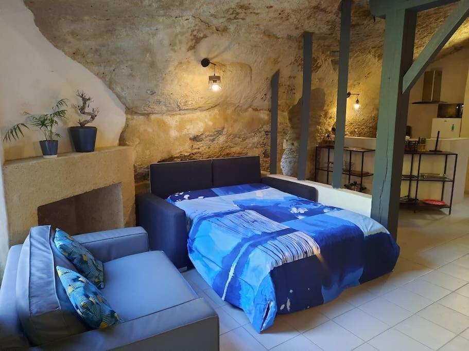 Maison Troglodytique Doue La Fontaine エクステリア 写真