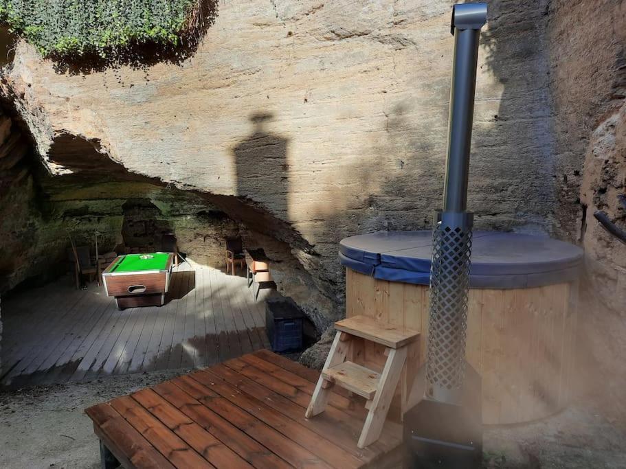 Maison Troglodytique Doue La Fontaine エクステリア 写真