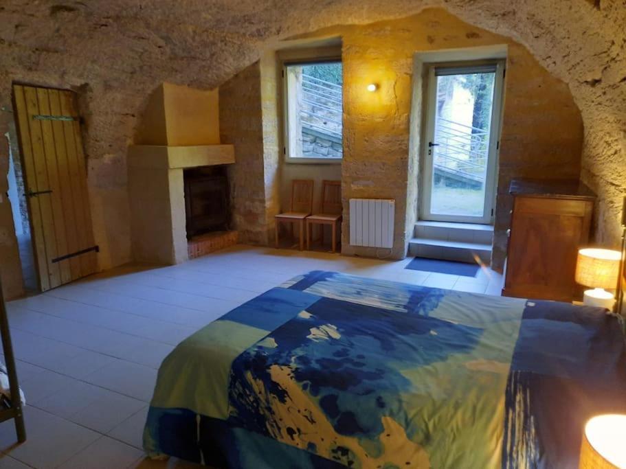 Maison Troglodytique Doue La Fontaine エクステリア 写真